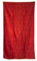Bunty Plain Beach Towel 90x160cms 575gms Red Photo