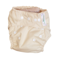 Mother Nature Cloth Nappy - Brown Photo