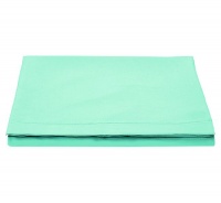 Pizuna 100% Long Staple Cotton Flat Sheet - Double - Ice Aqua Photo