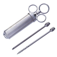 Seasoning Injectors Kit with 2-oz Large Capacity Stainless Steel Barrel Photo