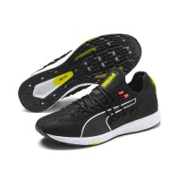 Puma Men's Speed 300 Racer Running Shoes - Black/White Photo