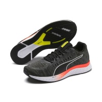 Puma Men's Speed SUTAMINA Running Shoes - Black/White Photo