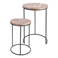 Eco Side Tables Round - Set Of 2 Photo