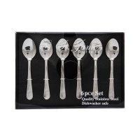 St. James Cutlery Oxford 6 Piece Tea Spoons in Gift Box Photo