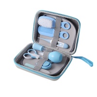 8" 1 Essential Baby Grooming Healthcare Kit - Blue Photo