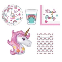 Magical Unicorn & Rainbow Party in a Box Photo