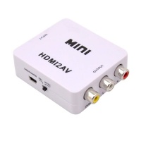 HDMI to AV 3RCA Composite Video Audio Converter Adapter Photo