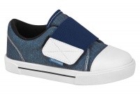 Molekinho Infants Denim-look Sneaker with Hook & Loop Strap Photo