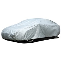 JRY Car Cover Waterproof Sunproof Snowproof Dustproof - Silver Photo