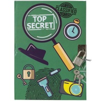 Lockable Detective A5 Journal Photo