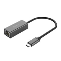 Orico USB-C to Gigabit Ethernet Adapter Black Photo
