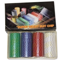 100 Piece Poker Chips In Carry Case Photo