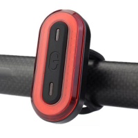 USB Rechargeable LED Bike Tail Light Photo