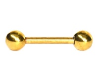 Androgyny Steel gold plated ball piercing SSVBJ6132 Photo