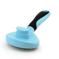 Self Cleaning Pet Slicker Brush Shedding Grooming Tools for Dogs Cats Photo