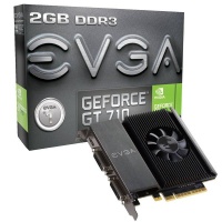 EVGA GeForce GT710 2GB DDR3 Silent Cooling Graphics Card Photo