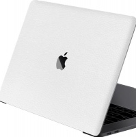 Wripwraps White Leather Vinyl Skin For 15" Macbook Pro Photo