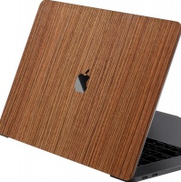 Wripwraps Zebra Wood Vinyl Skin For 13" Macbook Pro Photo