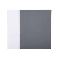 JJC White Balance Boards GC-1 10 x 8" 2 piecess Grey & White sides Photo