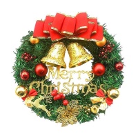 DHAO-Christmas Wreath For Door Windows Wall Decorations Garland Photo