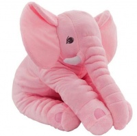 Samll Plush Elephant - Pink Photo