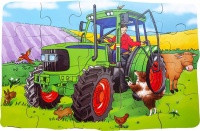 Just Jigsaw Brite Idea Shaped Tractor Photo