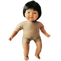 Les Dolls: Soft-Body Indian Baby Doll with Hair Photo