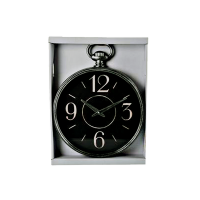 Decorative 29cm Wall Clock Vintage Pocket Watch Design Photo