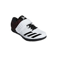 adidas Adizero High Jump Track & Field Shoes - White/Black/Red Photo