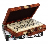 Plastic Dominoes Set - 18.5x11.5x2.5cm Photo