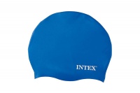 Intex Swim Cap Ages 8 Silicone Blue Photo