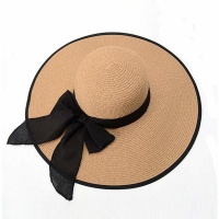 Gold sun beach summer spring hat for women woman Photo