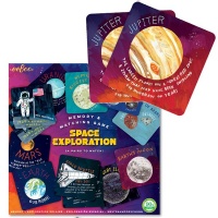 eeBoo Space Exploration Matching Memory Game Photo