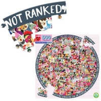 eeBoo Round Family Puzzle - Women March Photo