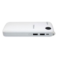 LMA- Moxom Universal Power Banks 15000mAh with 2 USB Ports White Photo