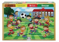 RGS Group Soccer Wooden Puzzle - 18 Piece Photo