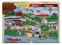 RGS Group Transport Wooden Puzzle - 24 Piece Photo