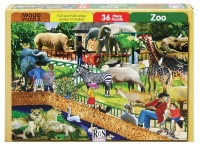 RGS Group Zoo Wooden Puzzle - 36 Piece Photo