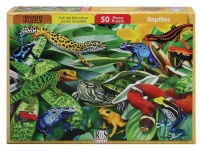 RGS Group Reptiles Wooden Puzzle 50 Piece A4 Photo
