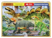 RGS Group Walking With Dinosaurs Wooden Puzzle- 48 Piece Photo
