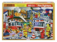 RGS Group Fire Fighters Wooden Puzzle - 100 Piece Photo