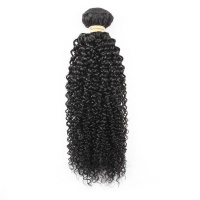 BLKT 18 inches Peruvian Kinky Curly Weave Single Bundle Photo