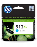 HP 912XL High Yield Cyan Original Ink Cartridge Photo
