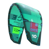 North Kiteboarding - Dice 5m 2018 - Green - kite only Photo