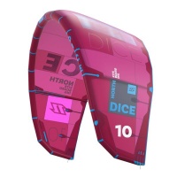 North Kiteboarding - Dice 6m 2018 - Red - kite only Photo