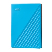 WD MY Passport 4TB Portable Hard Drive - Blue Photo