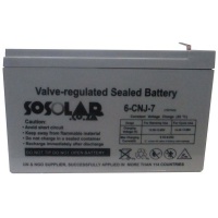 SoSolar Solar Deep Cycle Gel Battery 7Ah 12v Photo