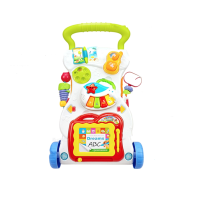 Baby Sit-To-Stand Learning & Activity Walker Stroller With Music Photo