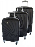 Mooistar 3 Piece Spiral Travel Luggage Bag Set Photo