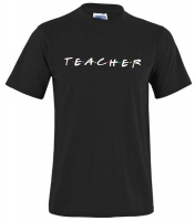 Teacher black ladies t-shirt Photo